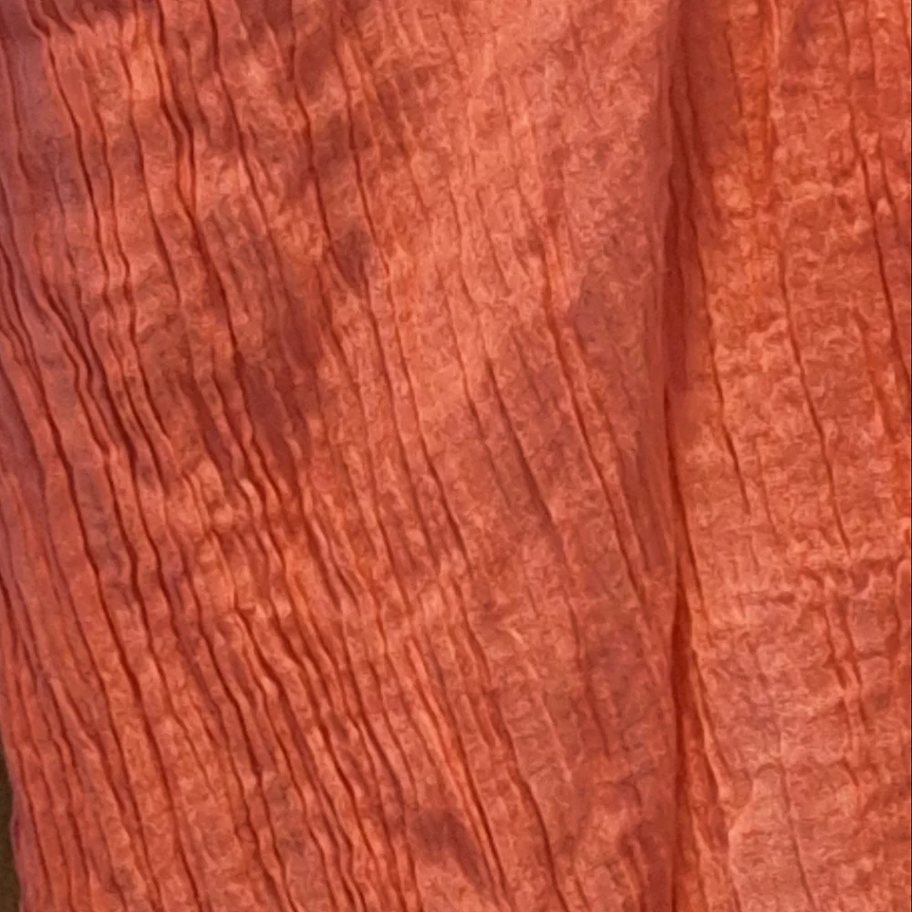 DEVRED | Peach Cotton Scarf
